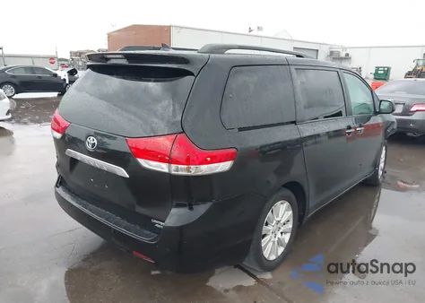 2011 Toyota Sienna Limited from USA, damaged, VIN 5TDDK3DC3BS027730